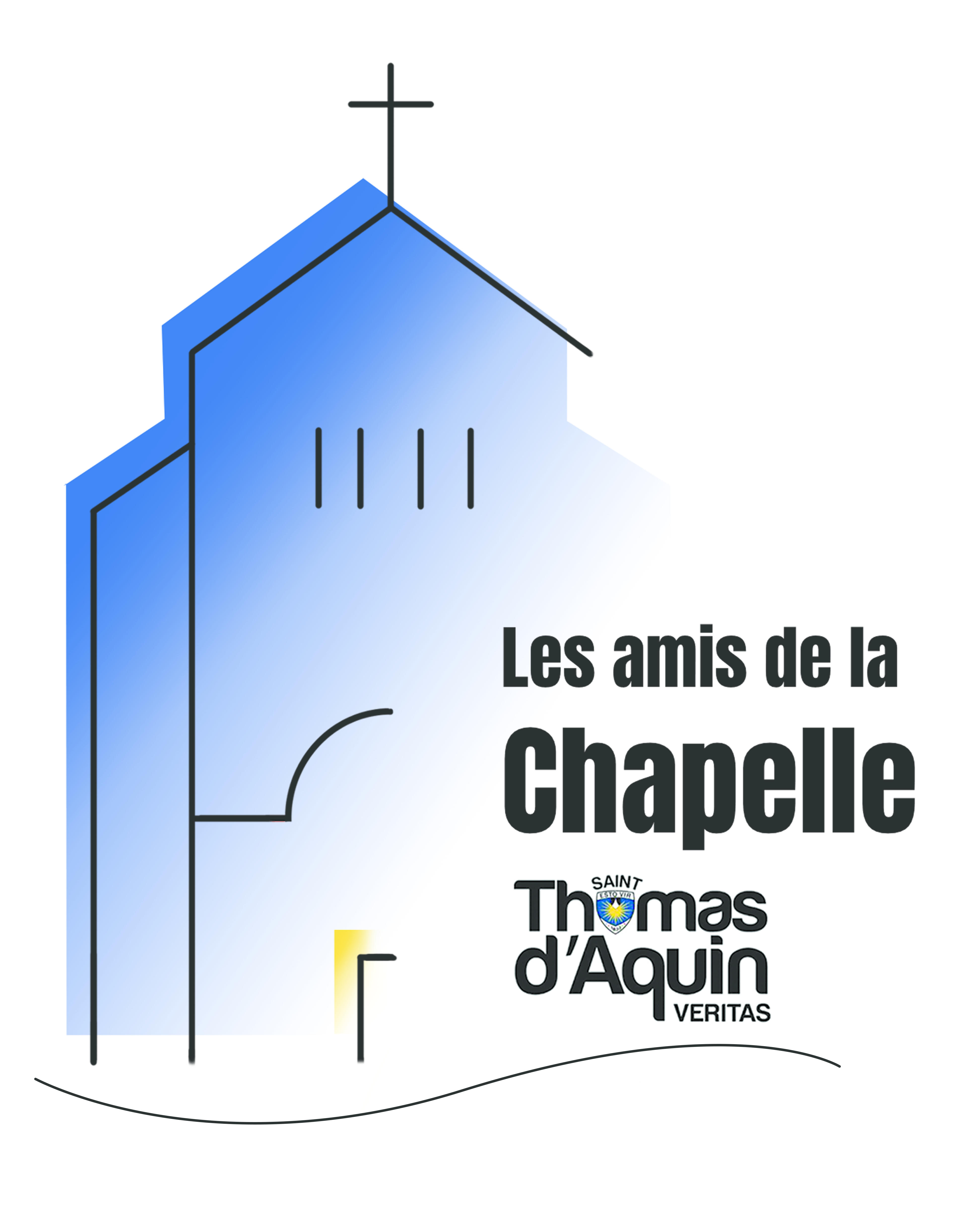 LOGO LES AMIS DE LA CHAPELLE SAINT THOMAS D'AQUIN OULLINS